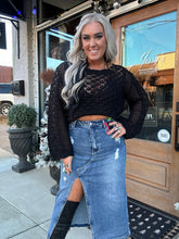 3478 Denim Maxi Skirt