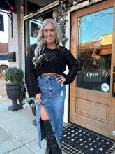 3478 Denim Maxi Skirt