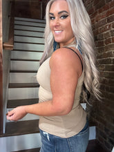 3718 Top Tier Tank Taupe