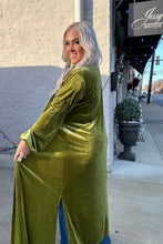 3853 Velvet Duster Kelly Green