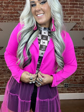 3922 You Tulle Much Blazer Pink