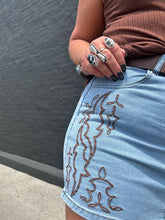 5304 Just Stitchin It Denim Skirt
