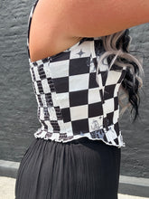 5135 Checkn You Out Corset Top