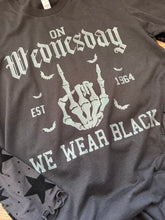 4971 On Wednesday We Wear Black Tee