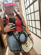 5342 Leather Round Purse