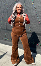 5503 Cord Cowgirl Overalls Chestnut