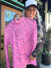 5228 Bandana Babe Mesh Top Pink