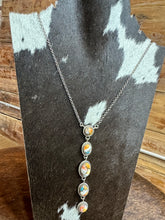 4123 Sterling Silver and Spiny Turquoise Necklace