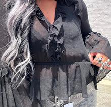 3526 Peplum Punk Top