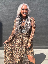 5462 Mesh Magic Dress Leopard