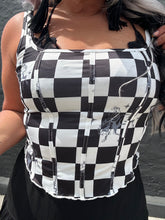 5135 Checkn You Out Corset Top