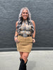 5275 Denim Cargo Skirt