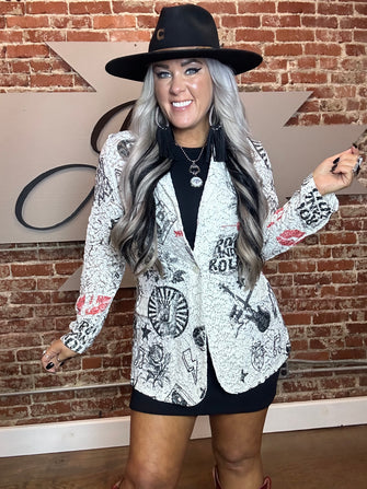 4925 Rock n Roll Cowgirl Blazer