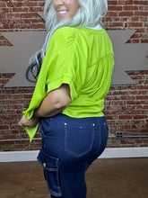 3451 Denim Cargo Maxi Skirt