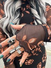 4906 Floral Flair Maxi Dress