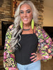 3935 Floral Grunge Top
