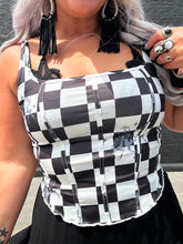 5135 Checkn You Out Corset Top