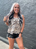 5257 Rodeo Ribbon Tank Grunge