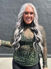 5424 Sideline Spirit Mesh Top Green