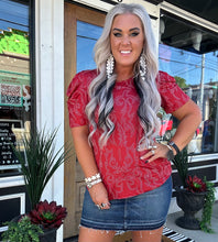 4574 Stitched Out Top