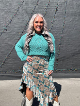 5445 Turquoise Sweater