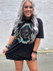5225 Boot Check T Shirt Dress