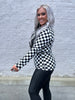 4876 Round the Track  Pullover Top