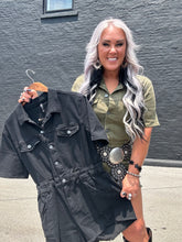 4882 Reckless Romper Black