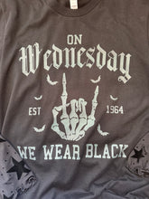 4971 On Wednesday We Wear Black Tee