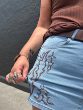 5304 Just Stitchin It Denim Skirt