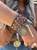 4236 Leather Charm Bracelet