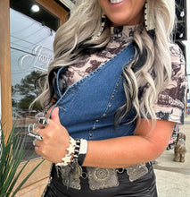 4390 Pecos Queen Vest Denim