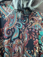 5545 Sage Brush Swirl Maxi Skirt