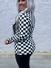 4876 Round the Track  Pullover Top