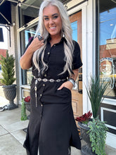 4055 Not So Basic Black Dress