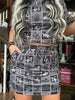 5166 Check It Cowpoke Skort