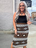 3875 Sandstone Sweater Skirt