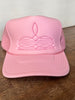 4281 Boot Stitch Snapback Pink/Pink