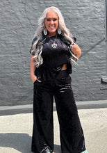 5410 Black Velvet Top