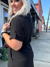 4055 Not So Basic Black Dress