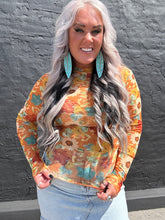 3419 Blissfully Blessed Mesh Top