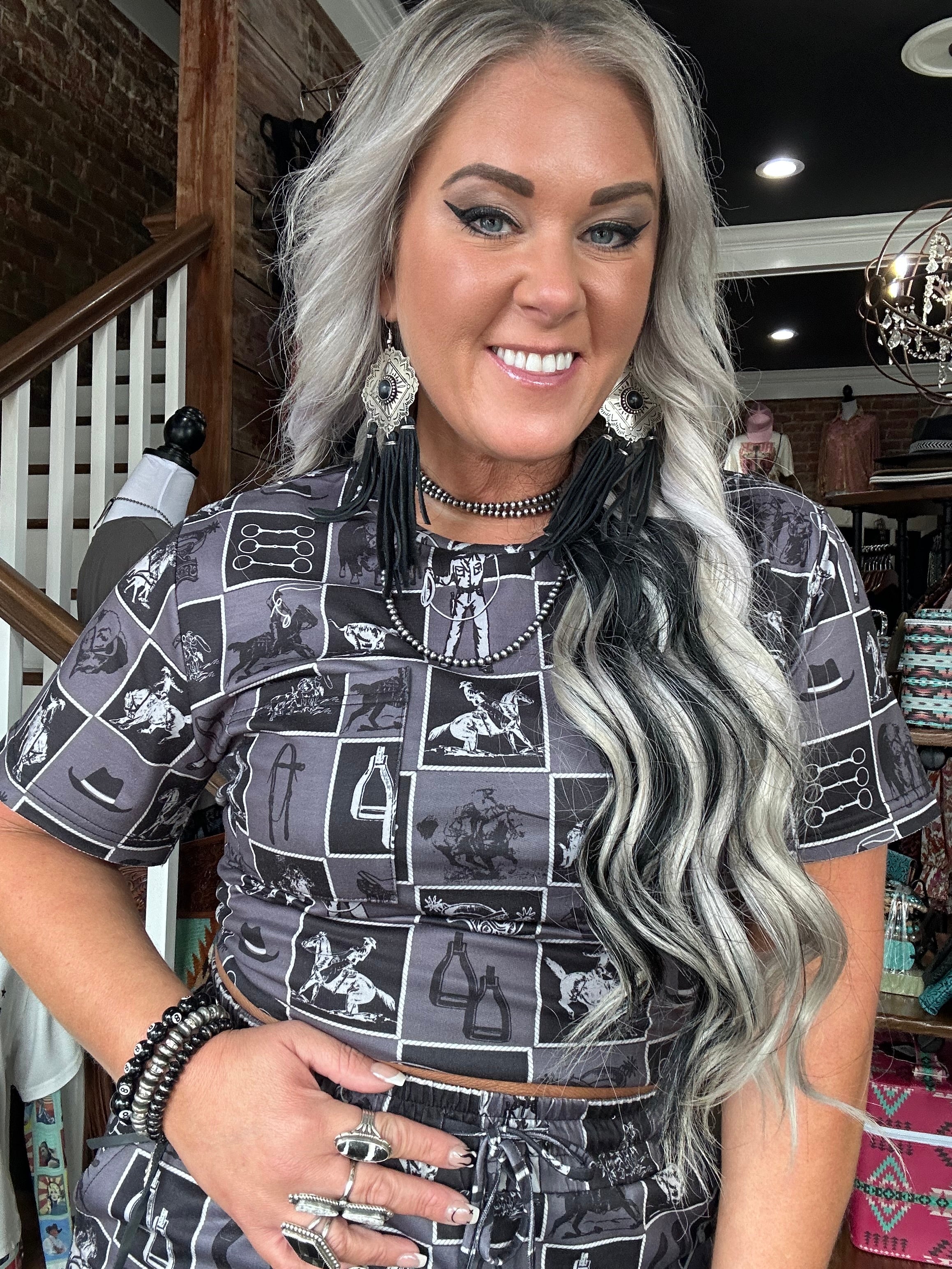 5165 Check It Cowpoke Top– Jessy's Boutique, LLC 5165 Check It Cowpoke Top– Jessy's Boutique, LLC