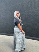 5249 Gray Skies Maxi Skirt