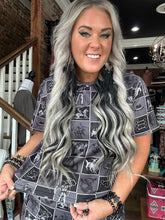 5165 Check It Cowpoke Top