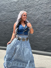 5224 Desert at Dusk Maxi Skirt