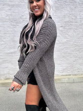 4777 Cozy Vibes Cardi Charcoal