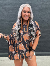 5312 Lucky Horse Shoe Top