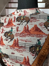 5546 Golden Rodeo Mesh Top