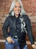5516 Leather Outlaw Top