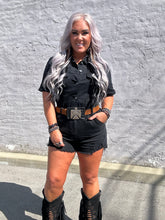 4882 Reckless Romper Black